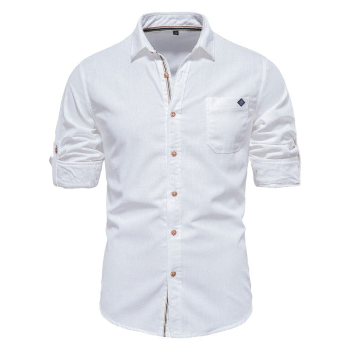 Tailored Slim Fit Button-Up Shirt