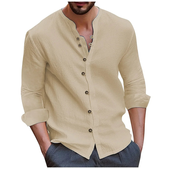 Breezy Linen-Cotton Blend Shirt for Ultimate Summer Comfort