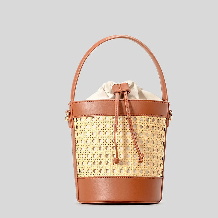 Cassy™ Wicker Bucket Bag