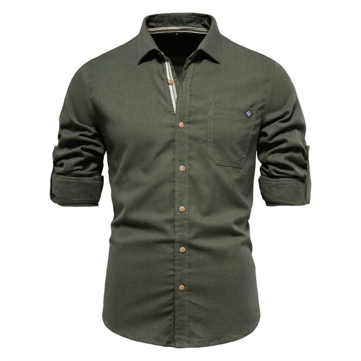 Tailored Slim Fit Button-Up Shirt