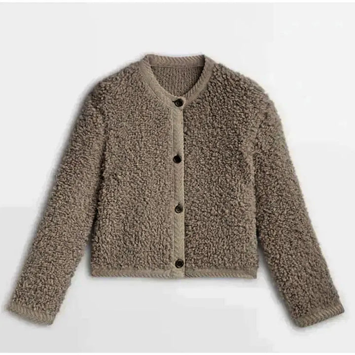 Juliette – Warme Teddy Cardigan