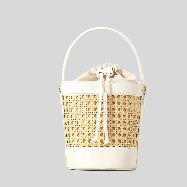 Cassy™ Wicker Bucket Bag