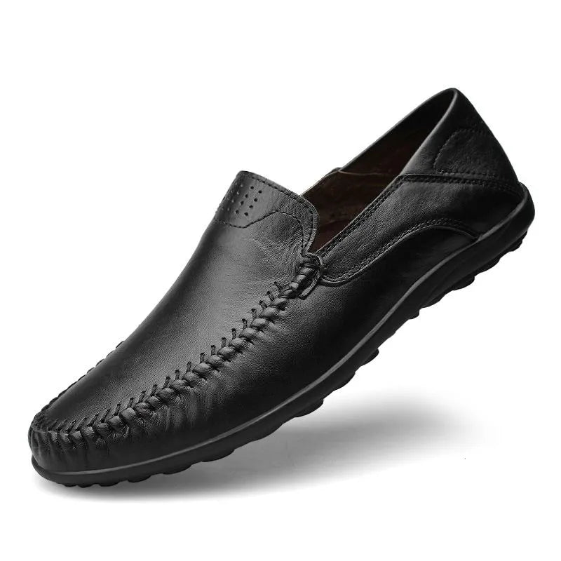 Italian leather loafers - Handmade