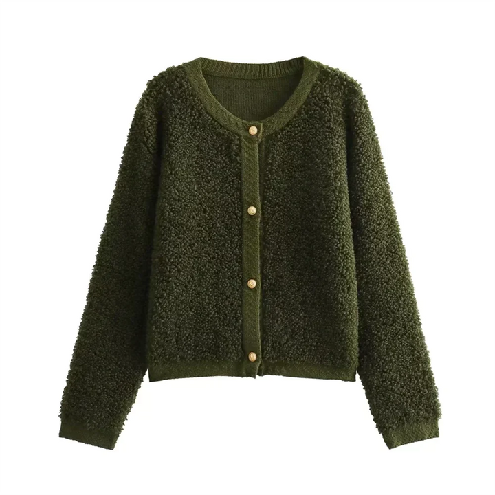 Juliette – Warme Teddy Cardigan