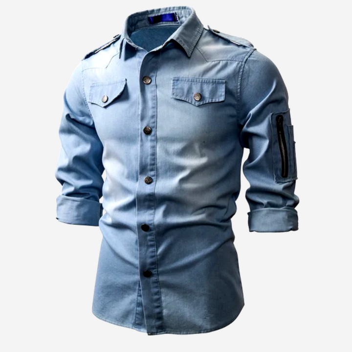 Stylish Classic Denim Shirt