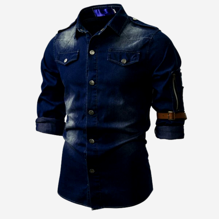 Stylish Classic Denim Shirt