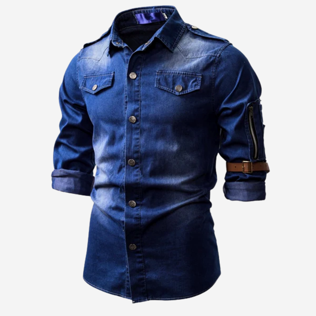 Stylish Classic Denim Shirt