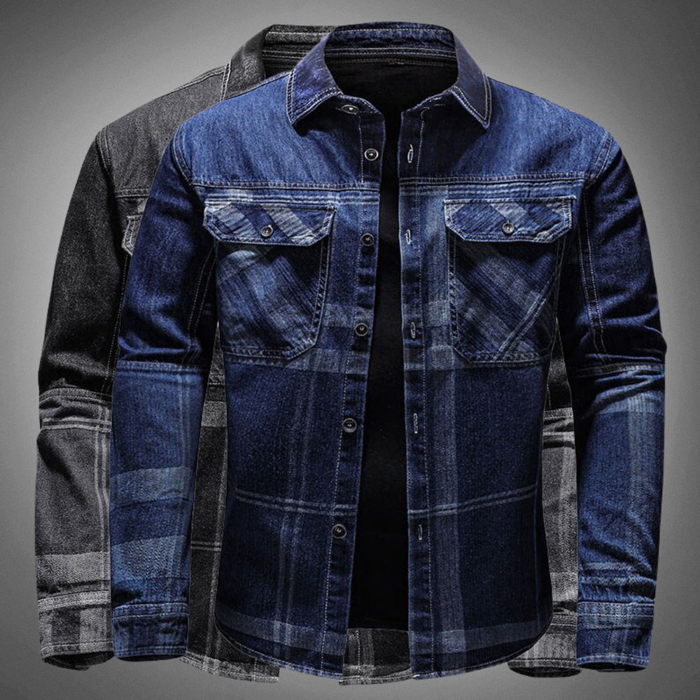Stylish Men's Denim Jacket - Your Perfect Casual Essential!