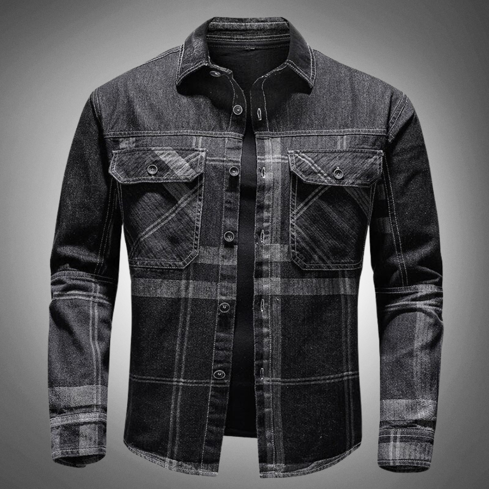 Stylish Men's Denim Jacket - Your Perfect Casual Essential!