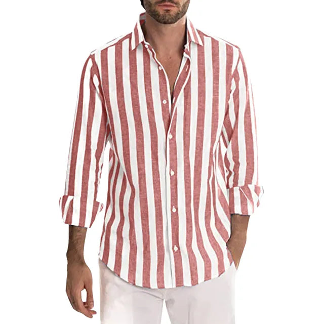 Stylish Men's Button-Up Shirt for All Occasions