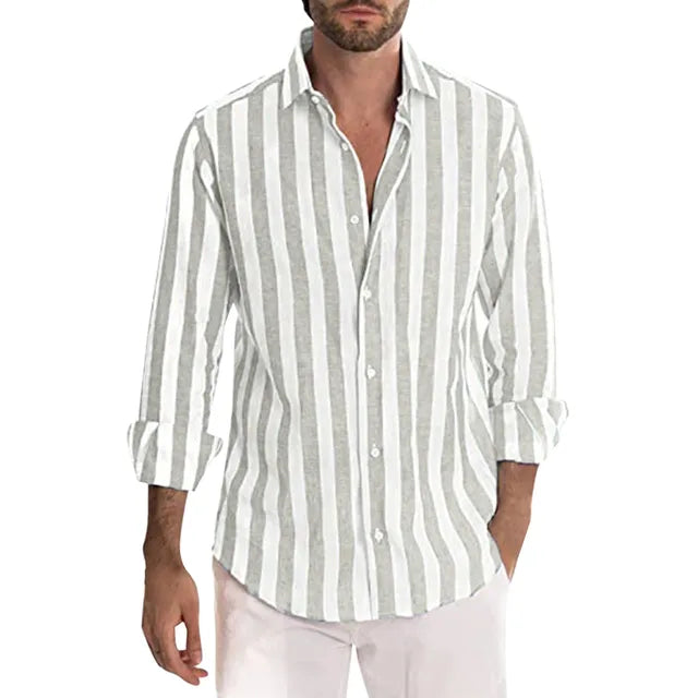 Stylish Men's Button-Up Shirt for All Occasions