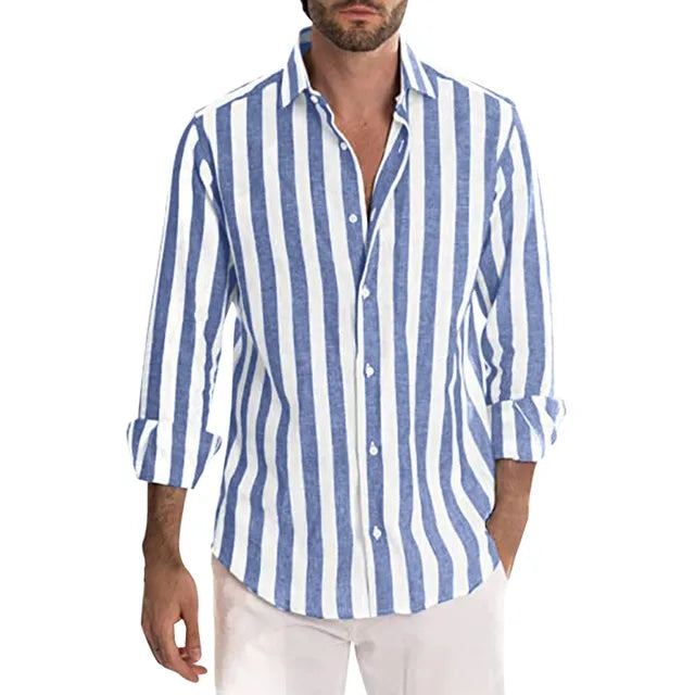 Stylish Men's Button-Up Shirt for All Occasions