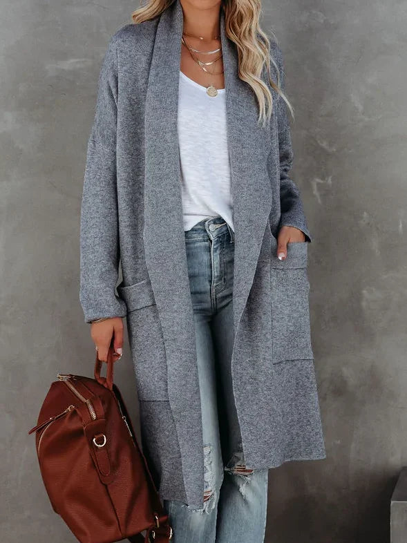 Manteau en Laine au Style Décontracté et Élégant