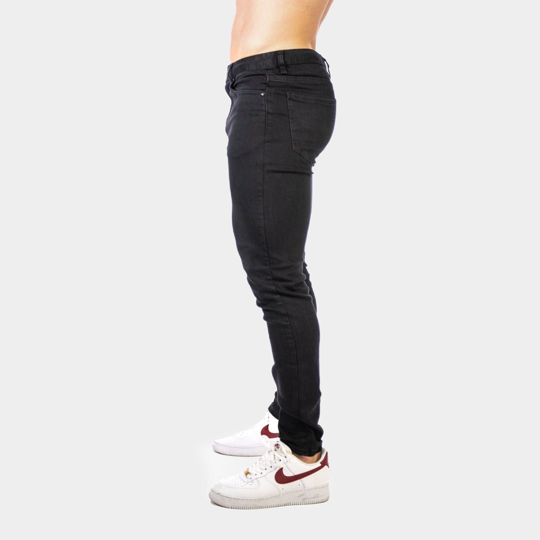 Active Tapered Slim Fit Jeans - Black