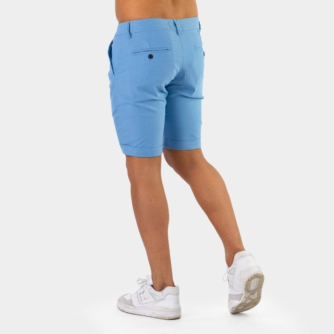 Ultra-Stretch 9” Chino Shorts - Sky Blue