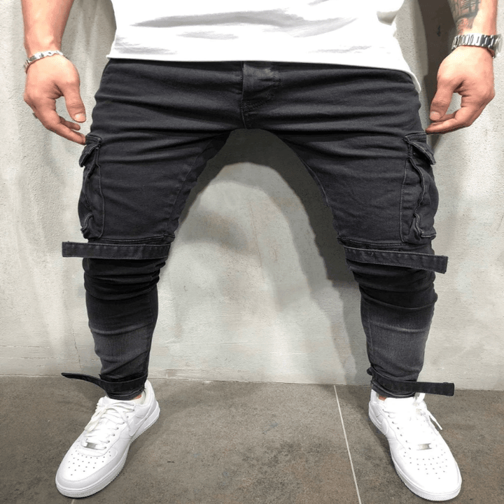 Cargo Jeans Distressed