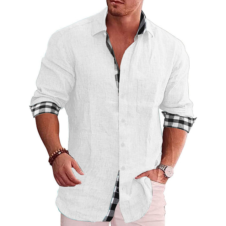 Stylish Summer Button-Up Shirt with Handy Pockets