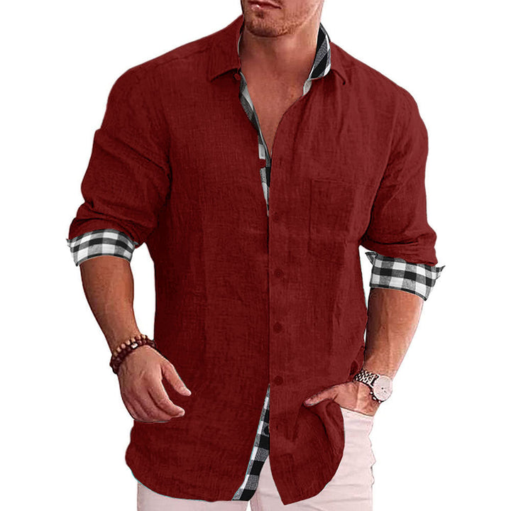 Stylish Summer Button-Up Shirt with Handy Pockets