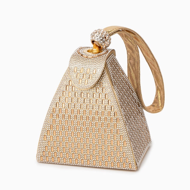 Celeste – Luxe Pyramid Handtas