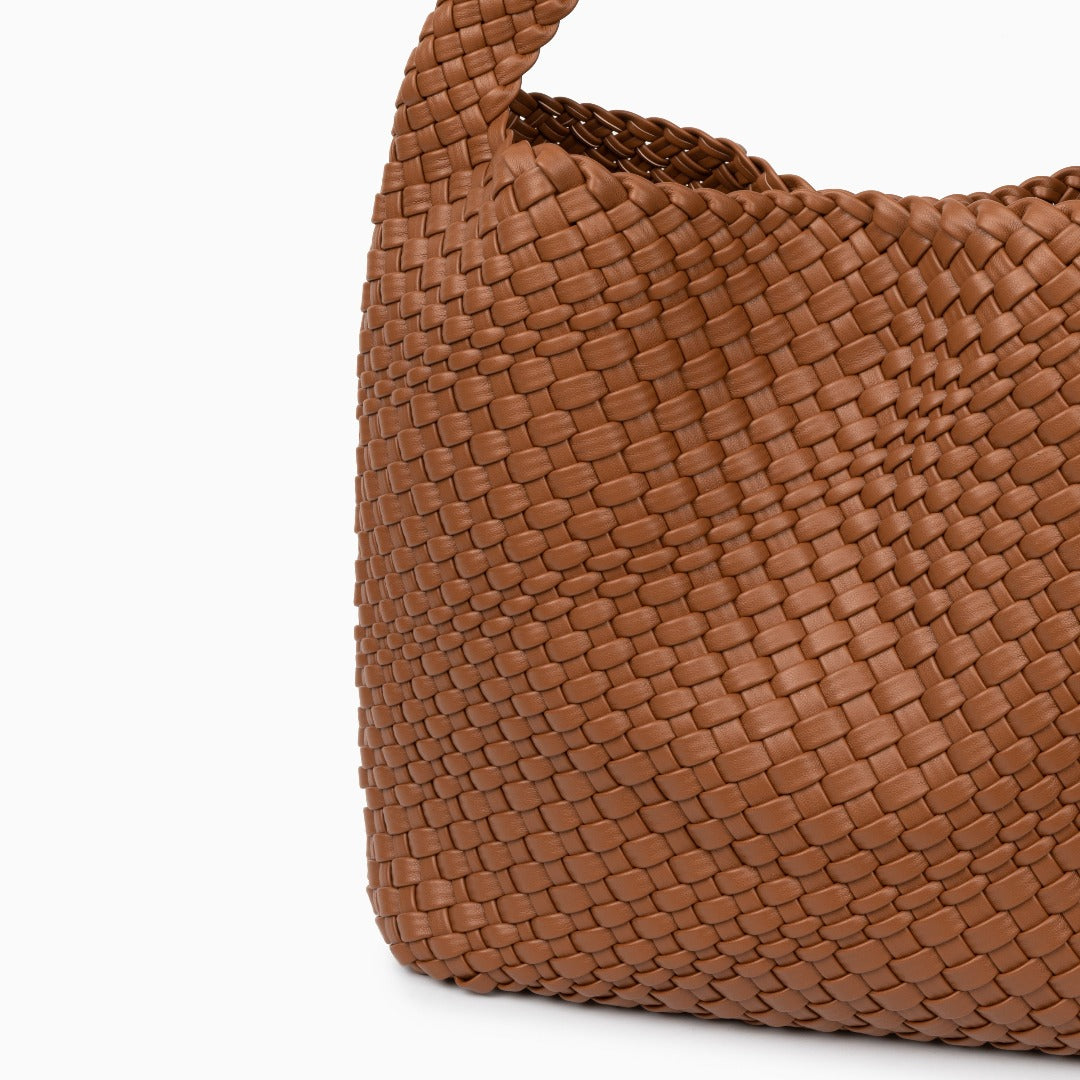 Elena Luxe Geweven Handtas - Comfort en Stijl