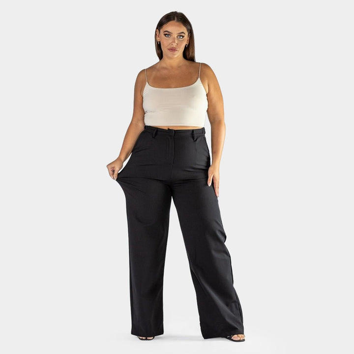 Chic Black Wide Leg Pants for Effortless Style