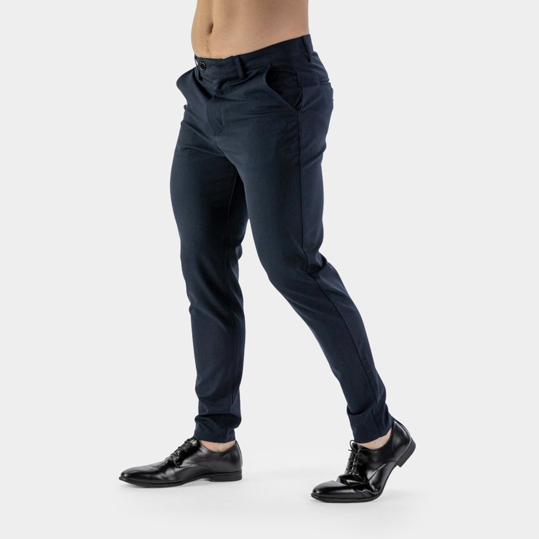 IQ Slim Fit Pants - Navy