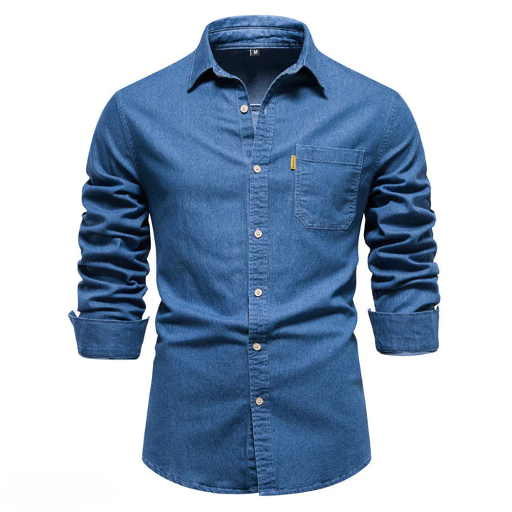 Stylish Men’s Denim Overshirt for All Occasions