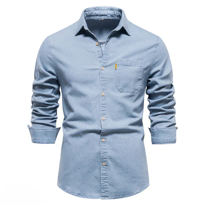 Stylish Men’s Denim Overshirt for All Occasions