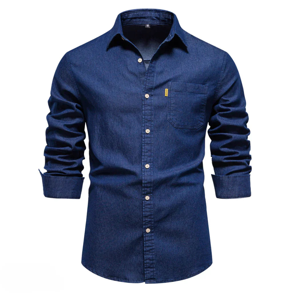 Stylish Men’s Denim Overshirt for All Occasions