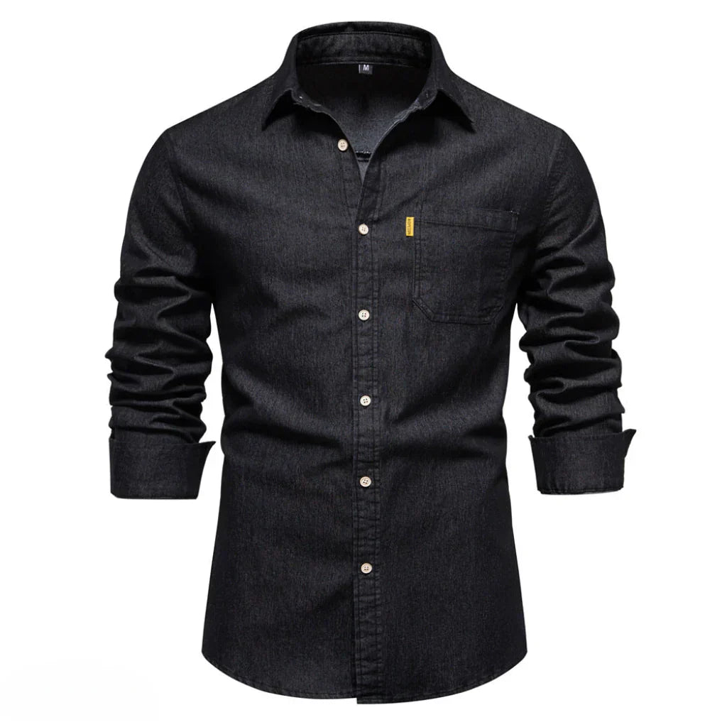 Stylish Men’s Denim Overshirt for All Occasions