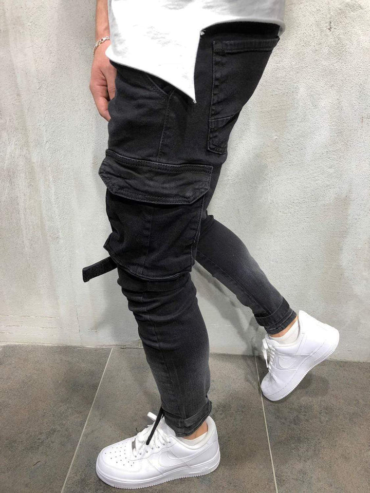 Cargo Jeans Distressed