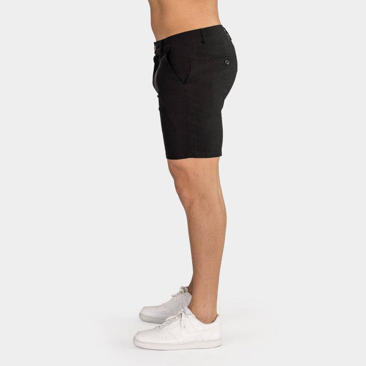 Ultra-Stretch 7" Chino Shorts - Black