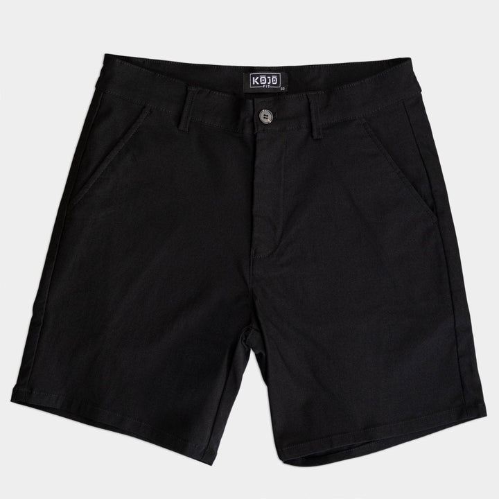 Ultra-Stretch 7" Chino Shorts - Black