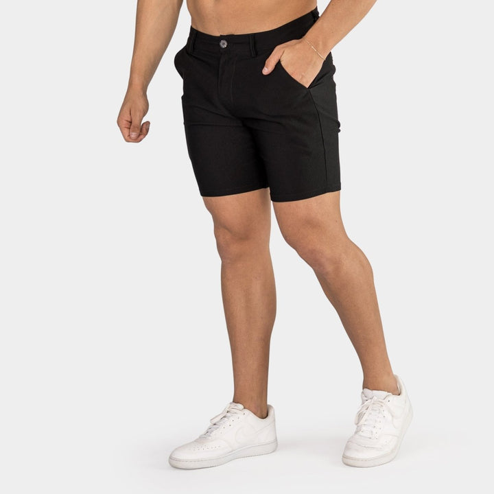 Ultra-Stretch 7" Chino Shorts - Black