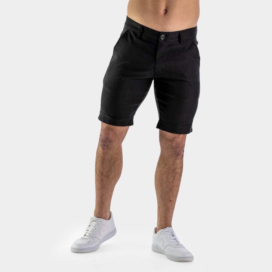 Ultra-Stretch 9” Chino Shorts - Black