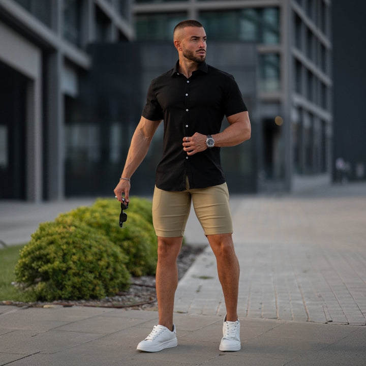 Ultra-Stretch 9” Chino Shorts - Khaki